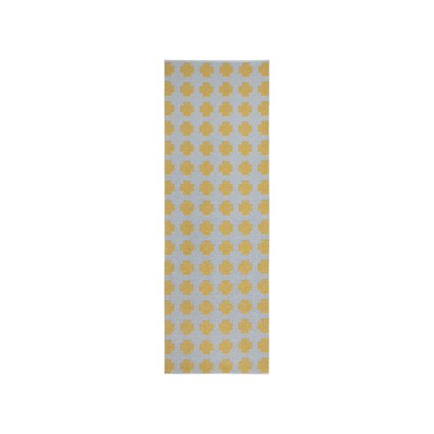 PET Outdoor Teppich Paloma | grey, yellow