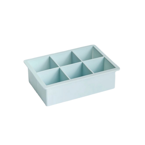 Eiswürfel-Form XXL (6 Würfel) | ice blue