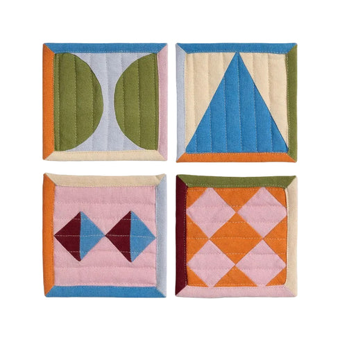 Coaster Set Stitch | 4er Set