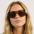 XL Frame Sonnenbrille | Schildpatt