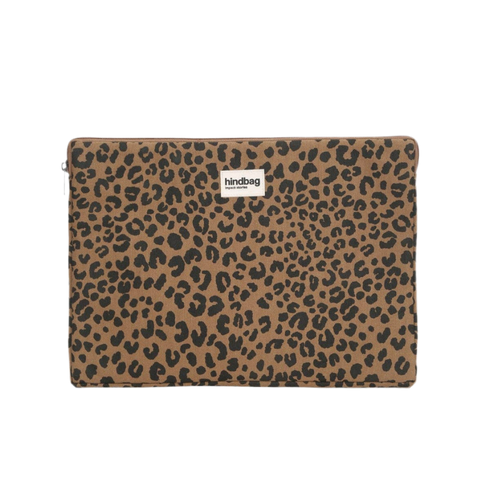 Ava Laptop-Hülle Zimt Leopard