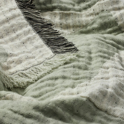 Decke Herbert 130x150cm | sage green
