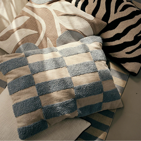 Kissen Jane 40x60cm | dusty blue