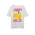 T-Shirt | weiss mit Zitronen