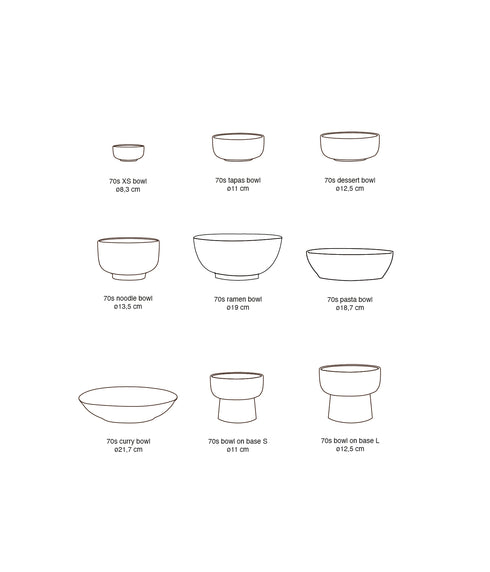 2er Set Ramen Bowl Ø 19cm | MINIMALIST