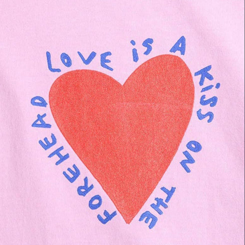 T-Shirt | rosa mit Herz