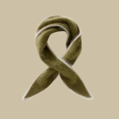 Sophie Scarf ultra soft Kaschmir | olive