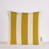 Kissen Stripes | senf/creme