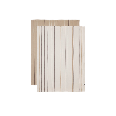 2er Set Ito Geschirrtuch | cashmere & parchement