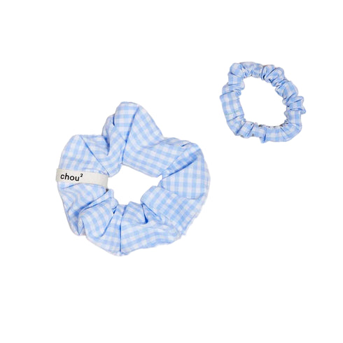 Scrunchie Vichy | babyblue