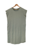 T-Shirt Kleid | sage