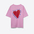 T-Shirt | rosa mit Herz