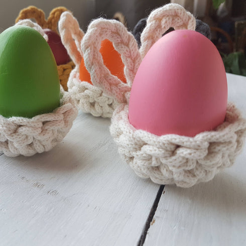 Eicherbecher gehäkelt | 4 Farben