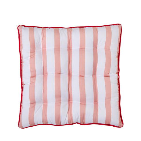 Sitzkissen 40x40cm | rosa gestreift