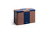 Vorratsdose Container medium | brown & midnight blue