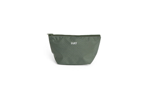 Pouch Grid small | dark green