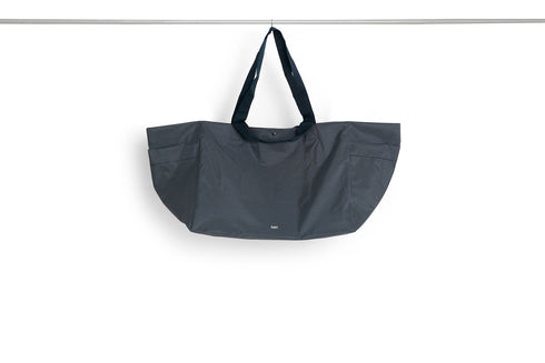 Grid Weekender Bag medium | dark blue