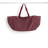 Grid Weekender Bag medium | burgundy