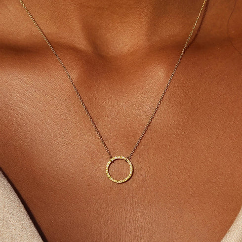 Halskette Melya | Edelstahl vergoldet