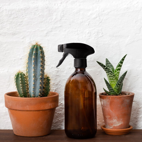 Sprühflasche Glas 250 ml | schwarz