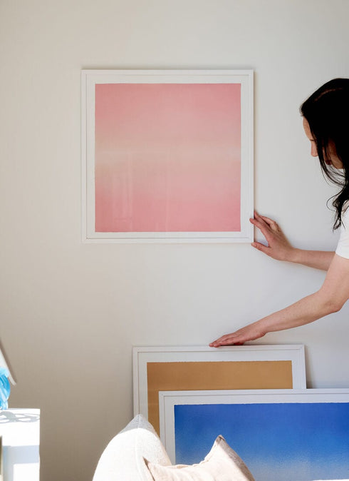 Art Print 50x50cm | Pink Interstellar