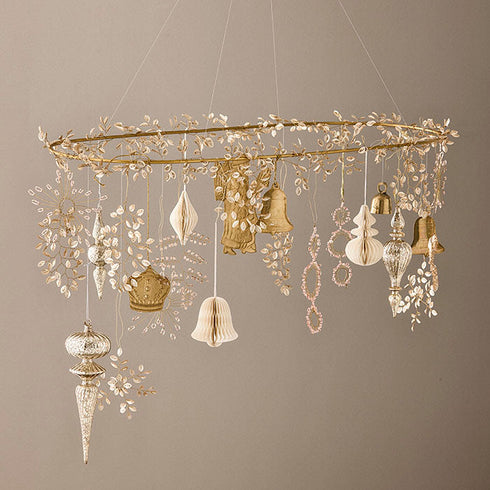 Perlengirlande Clio 90cm | champagne