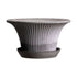 Blumentopf Daisy | grau