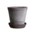 Blumentopf Helena classic | grau