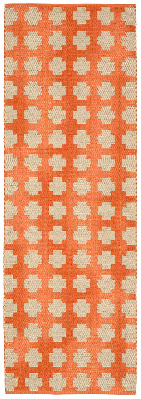 PET Outdoor Teppich Paloma | orange