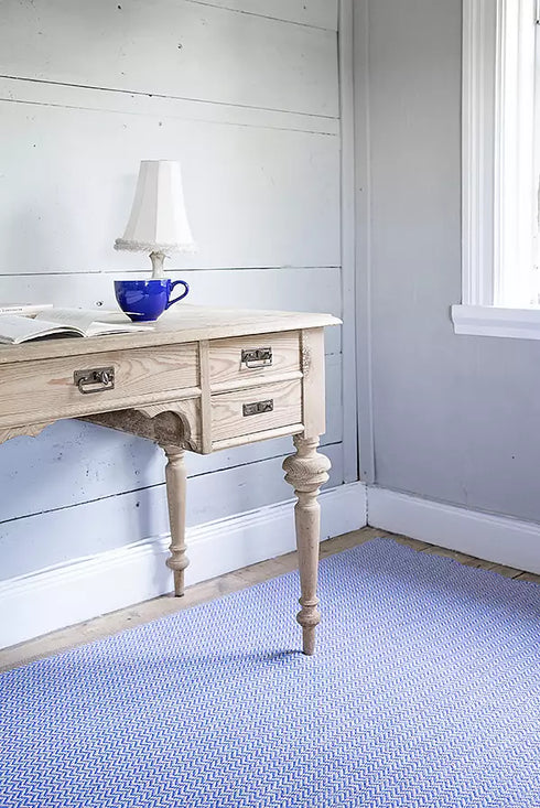 PET Outdoor Teppich Strand 2.0 | blue