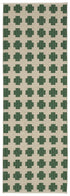 PET Outdoor Teppich Paloma | dark green