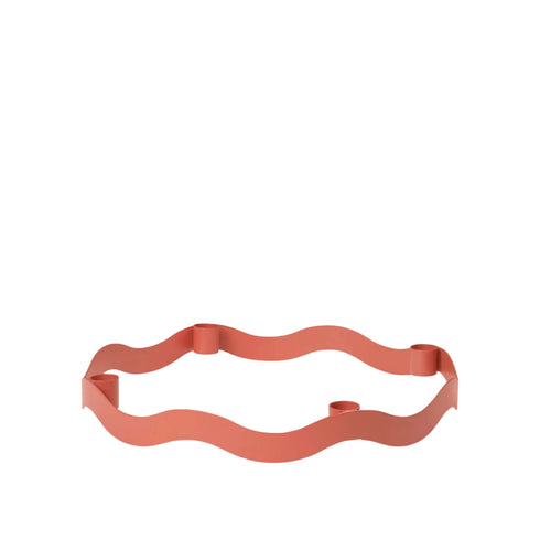 Kerzenhalter Ring Ø 33cm | coral