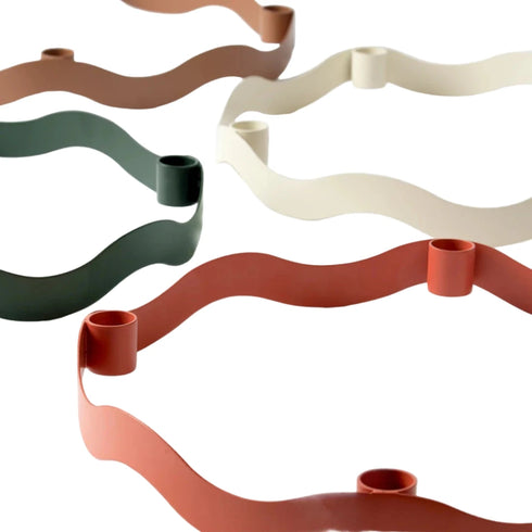 Kerzenhalter Ring Ø 33cm | coral