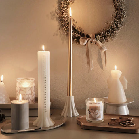 Advents Kerze Heli | Moonlight haze