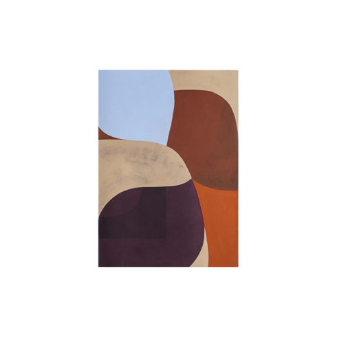 Poster Painted shapes 02 / zwei Grössen