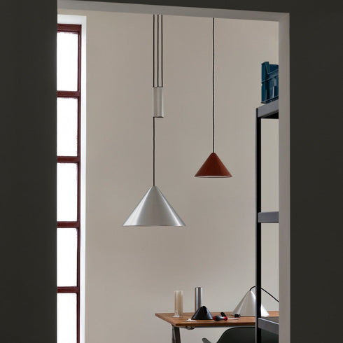 Compass Pendelleuchte höhenverstellbar | brushed alu