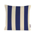 Kissen stripes | creme/kobalt