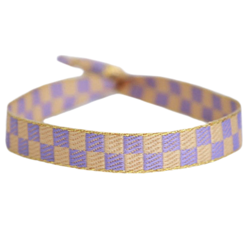 Gewebtes Armband Popart | lila