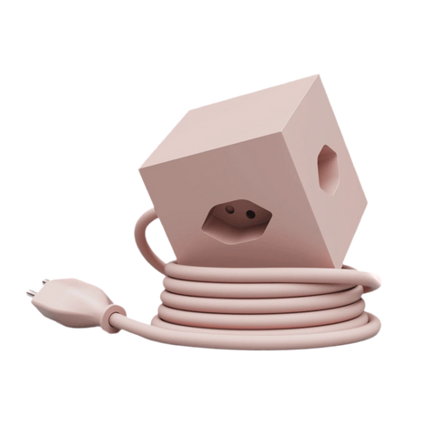 Mehrfachsteckdose SQUARE | dusty rose