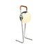 Tischlampe Mova wiederaufladbar | braun