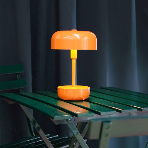 Tischlampe Haipot wiederaufladbar | orange