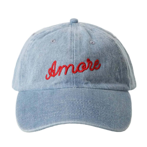 Baseballcap Amore | denim