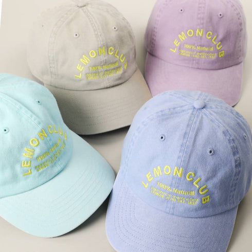 Baseballcap LEMON CLUB | hellblau
