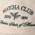 Baseballcap MATCHA CLUB | beige