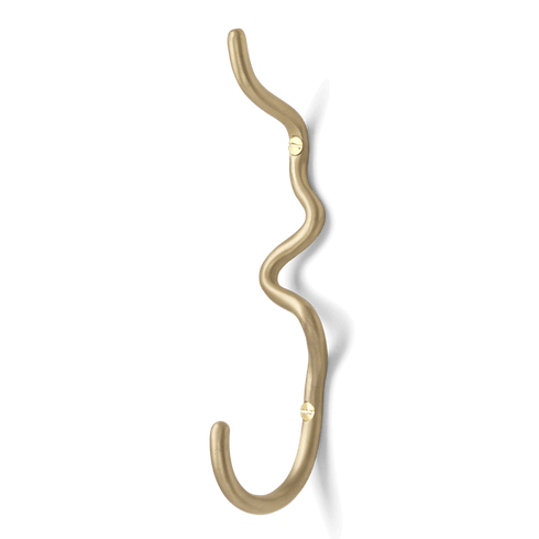 Curvature Wandhaken | Messing