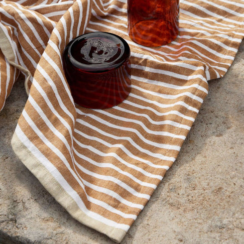 Hale Geschirrtuch | gold-braun-silber