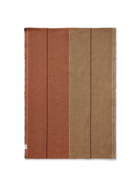 2er Set Ito Geschirrtuch | beige,rost