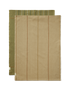 2er Set Ito Geschirrtuch | beige, grün
