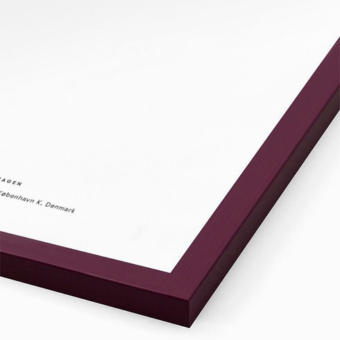 Bilderrahmen (Glas) 30x40cm | plum