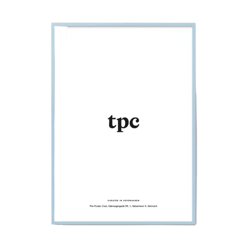 Bilderrahmen (Glas) 50x70cm | light blue